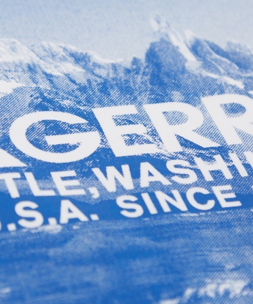 【GERRY】別注プリント長袖Tシャツ
