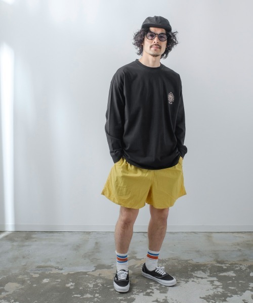 【GERRY】別注プリント長袖Tシャツ