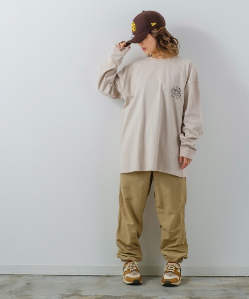 【GERRY】別注プリント長袖Tシャツ