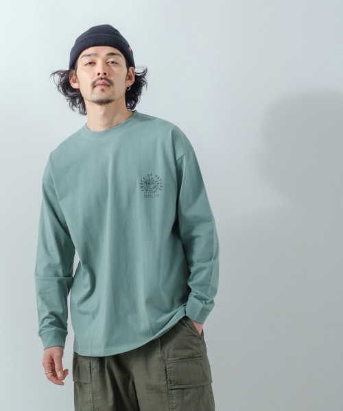【GERRY】別注プリント長袖Tシャツ