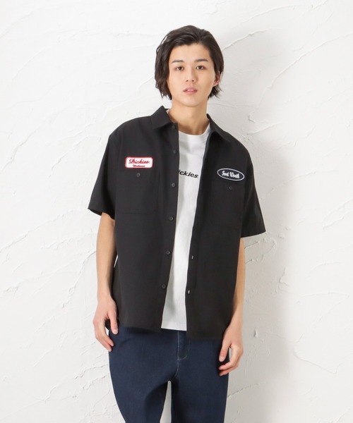 Dickies ディッキーズ ワッペンワークシャツ（シャツ/ブラウス