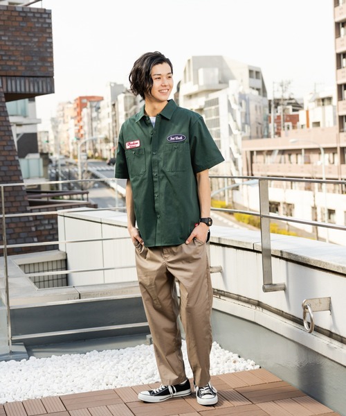 Dickies ディッキーズ ワッペンワークシャツ（シャツ/ブラウス