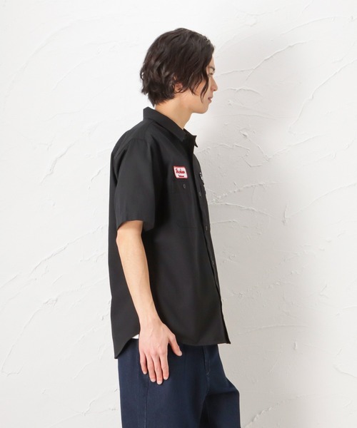 Dickies(ディッキーズ)の「Dickies ディッキーズ ワッペンワークシャツ(シャツ/ブラウス・メンズ・ブラック/オレンジ/グリーン/アイボリー・M/L/XL)」の7枚目の写真