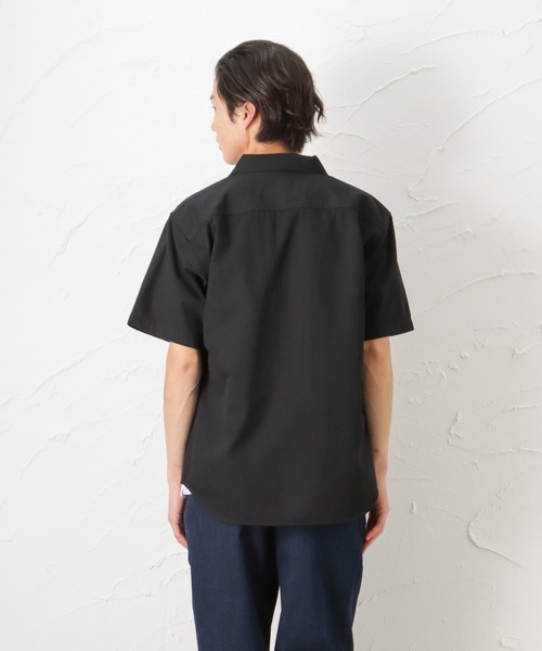Dickies(ディッキーズ)の「Dickies ディッキーズ ワッペンワークシャツ(シャツ/ブラウス・メンズ・ブラック/オレンジ/グリーン/アイボリー・M/L/XL)」の8枚目の写真