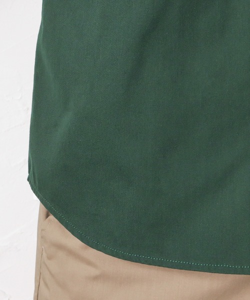 Dickies(ディッキーズ)の「Dickies ディッキーズ ワッペンワークシャツ(シャツ/ブラウス・メンズ・ブラック/オレンジ/グリーン/アイボリー・M/L/XL)」の18枚目の写真