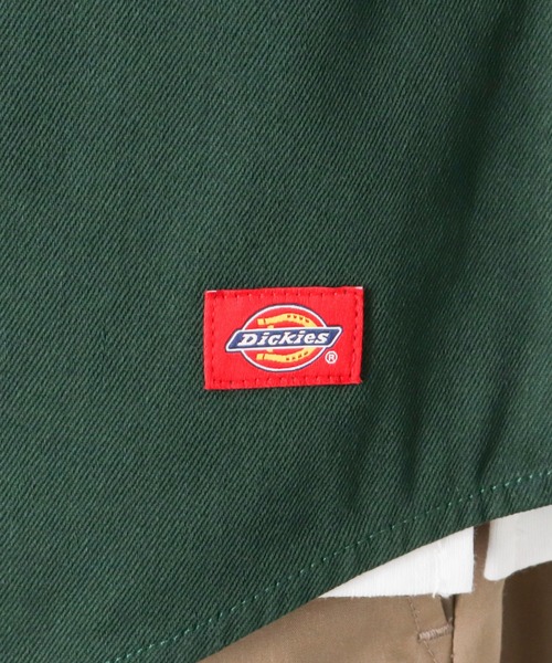 Dickies(ディッキーズ)の「Dickies ディッキーズ ワッペンワークシャツ(シャツ/ブラウス・メンズ・ブラック/オレンジ/グリーン/アイボリー・M/L/XL)」の21枚目の写真