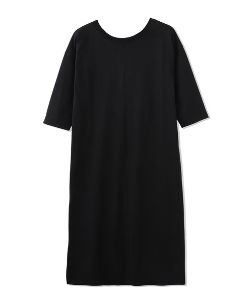n.a.s(ナス)の「【n.a.s】前後2WAYサイドスリット7部袖ロングTシャツ(ワンピース・レディース・ホワイト/ブラック/カーキ・FREE)」の7枚目の写真