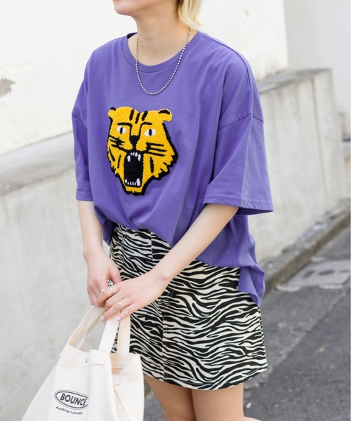 あちゃちゅむ　トラBigTシャツ あちゃちゅむ トラBigTシャツ あちゃちゅむ トラBigTシャツ AHCAHCUM