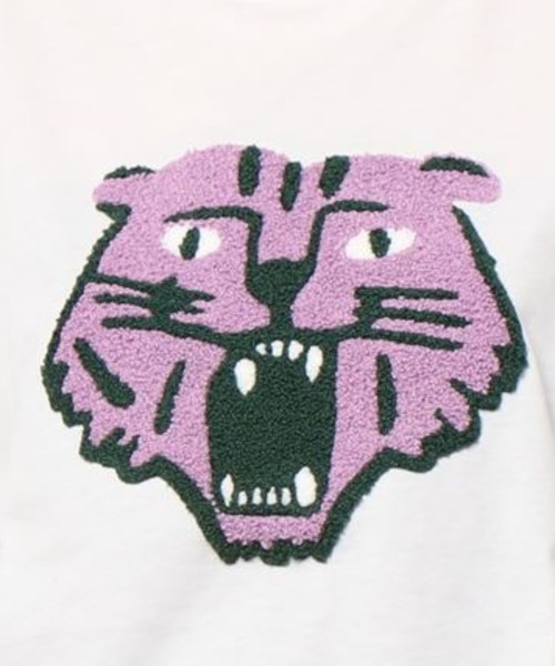 SpRay（スプレイ）の「トラさがらＢＩＧＴシャツ（Tシャツ/カットソー・レディース・ブラック/オフホワイト/オレンジ/ブルー・FREE）」の16枚目の写真