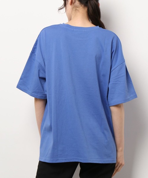 SpRay（スプレイ）の「トラさがらＢＩＧＴシャツ（Tシャツ/カットソー・レディース・ブラック/オフホワイト/オレンジ/ブルー・FREE）」の14枚目の写真