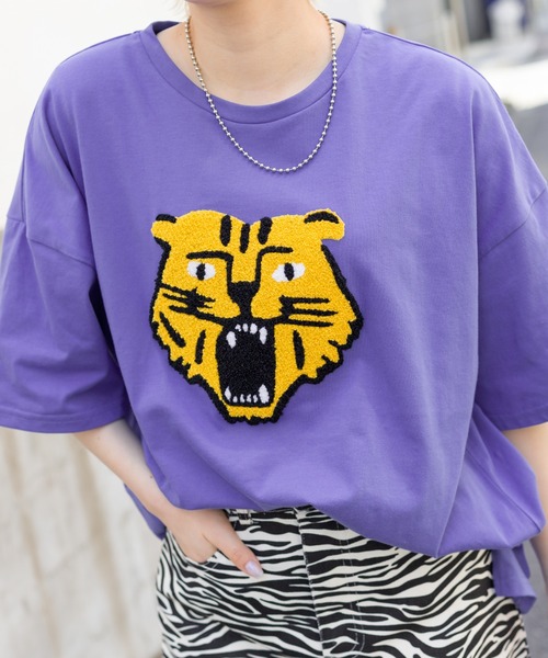 あちゃちゅむ トラBigTシャツ あちゃちゅむ トラBigTシャツ AHCAHCUM