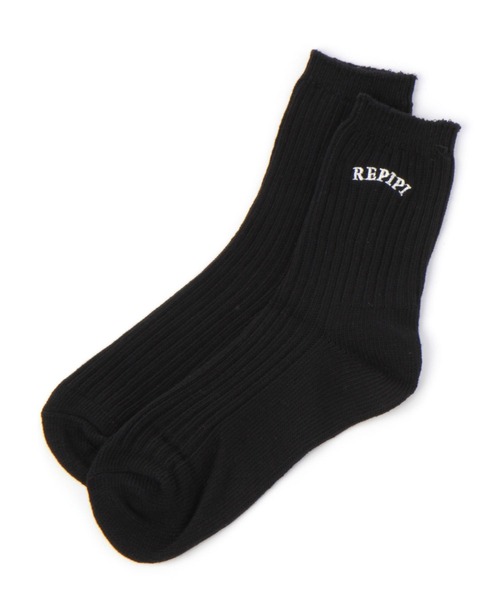 repipi armario(レピピ アルマリオ)の「アーチロゴソックス(ソックス/靴下・キッズ・ホワイト/ベージュ/ブラック系その他/グレー/ピンク系その他/パープル系その他/グリーン系その他/イエロー系その他/ブルー系その他/その他6/グリーン・FREE)」の3枚目の写真