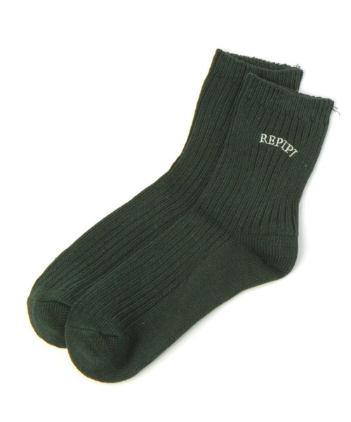 repipi armario(レピピ アルマリオ)の「アーチロゴソックス(ソックス/靴下・キッズ・ホワイト/ベージュ/ブラック系その他/グレー/ピンク系その他/パープル系その他/グリーン系その他/イエロー系その他/ブルー系その他/その他6/グリーン・FREE)」の6枚目の写真