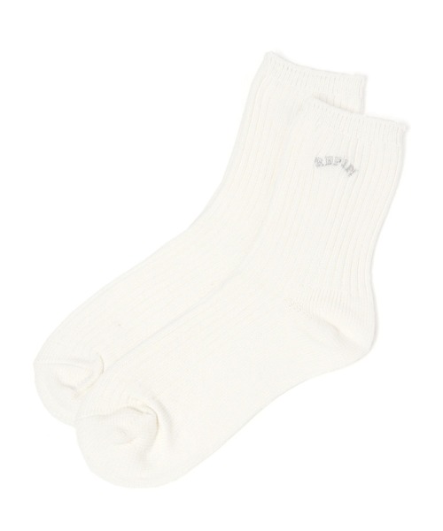 repipi armario(レピピ アルマリオ)の「アーチロゴソックス(ソックス/靴下・キッズ・ホワイト/ベージュ/ブラック系その他/グレー/ピンク系その他/パープル系その他/グリーン系その他/イエロー系その他/ブルー系その他/その他6/グリーン・FREE)」の11枚目の写真