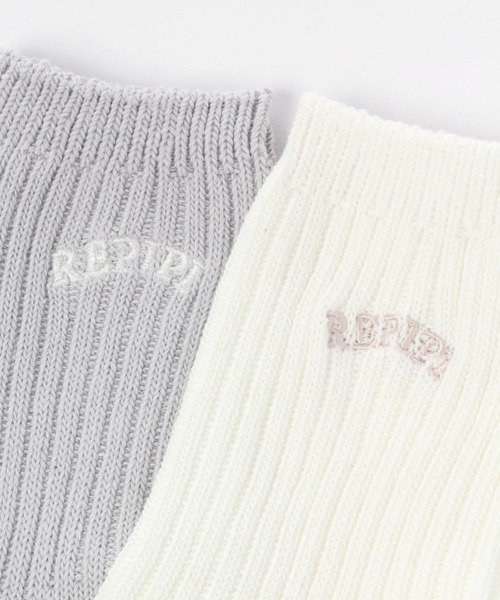repipi armario(レピピ アルマリオ)の「アーチロゴソックス(ソックス/靴下・キッズ・ホワイト/ベージュ/ブラック系その他/グレー/ピンク系その他/パープル系その他/グリーン系その他/イエロー系その他/ブルー系その他/その他6/グリーン・FREE)」の15枚目の写真