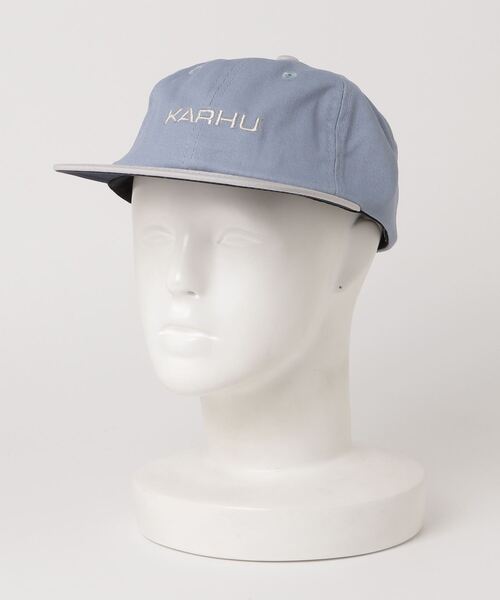 KARHU（カルフ）の「KARHU / Karhu Logo Cap（キャップ・レディース・ネイビー系/ブルー系・FREE）」の4枚目の写真