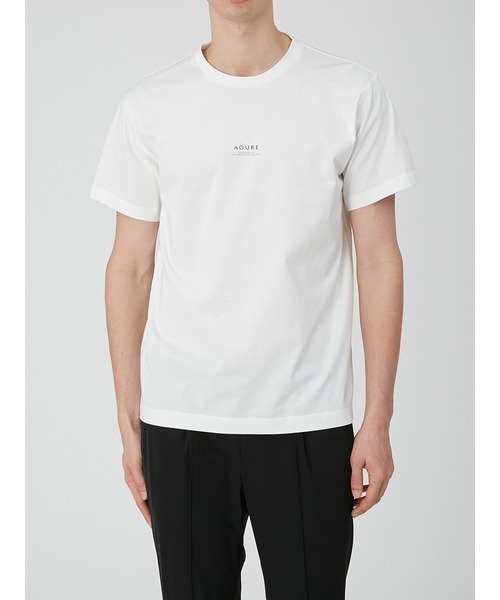 AOURE（アウール）の「AOURE ロゴTシャツ（Tシャツ/カットソー