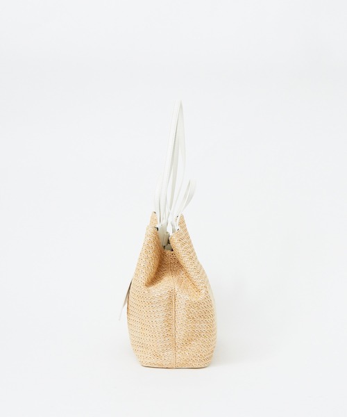 LOWELL things（ロウェル　シングス）の「●【WEB限定】メッシュトートBAG（トートバッグ・レディース・ブラウン/ホワイト/グリーン・フリー）」の16枚目の写真