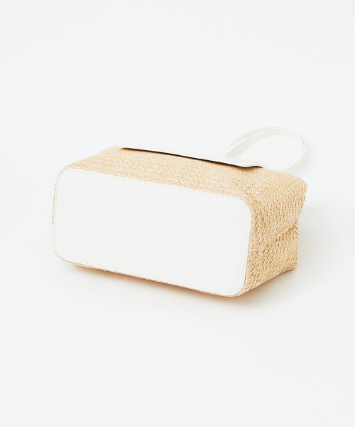 LOWELL things（ロウェル　シングス）の「●【WEB限定】メッシュトートBAG（トートバッグ・レディース・ブラウン/ホワイト/グリーン・フリー）」の19枚目の写真