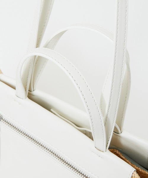 LOWELL things（ロウェル　シングス）の「●【WEB限定】メッシュトートBAG（トートバッグ・レディース・ブラウン/ホワイト/グリーン・フリー）」の22枚目の写真