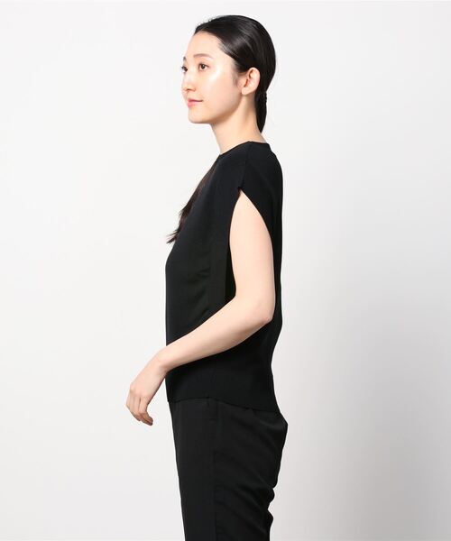 ASTORIA ODIER（アストリアオディール）の「フレンチコンパクトニット（ニット/セーター・レディース・イエロー/ホワイト/オレンジ/ブラック/ブラウン/ネイビー/グリーン/ピンク/パープル・MEDIUM）」の10枚目の写真