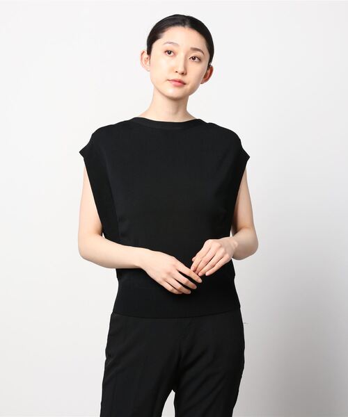 ASTORIA ODIER（アストリアオディール）の「フレンチコンパクトニット（ニット/セーター・レディース・イエロー/ホワイト/オレンジ/ブラック/ブラウン/ネイビー/グリーン/ピンク/パープル・MEDIUM）」の19枚目の写真