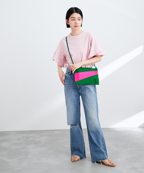 SUSAN BIJL（スーザンベル）の「【SUSAN BIJL】The New Pouch MEDIUM（ショルダーバッグ・レディース・ブルー/ネイビー/イエロー/グリーン・M）」の21枚目の写真
