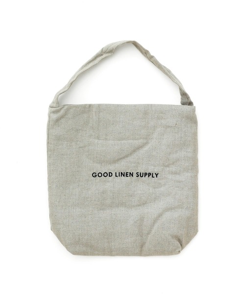 HIGHTIDE（ハイタイド）の「GOOD LINEN SUPPLY KITCHEN TOWEL SATIN グッドリネンサプライ トートバッグ ミニ（トートバッグ・レディース・ホワイト/ナチュラル・FREE）」の7枚目の写真