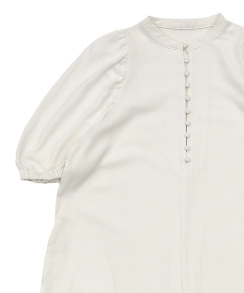 select MOCA(セレクトモカ)の「2022 SS パフスリーブフロントボタンロングワンピース(ワンピース・レディース・ホワイト/ブラック・FREE)」の21枚目の写真