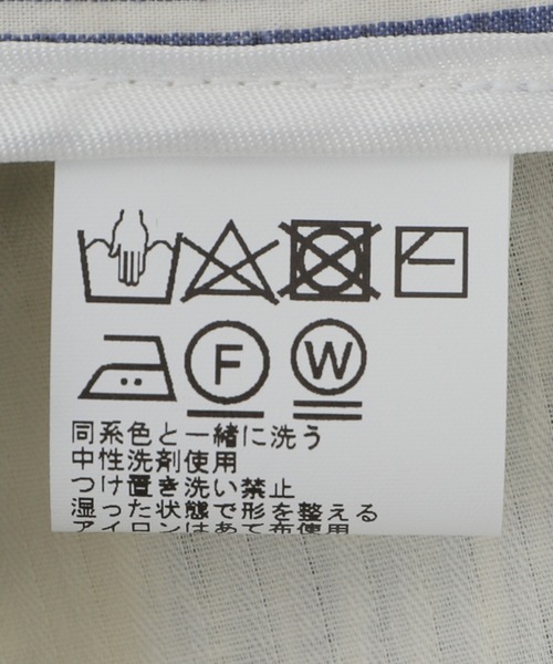 BARRY BRICKEN（バリーブリッケン）の「【BARRY BRICKEN / バリーブリッケン】別注２タックサッカートラウザース（スラックス・メンズ・ネイビー/ブラウン・34/32/30）」の12枚目の写真