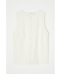 MOUSSY | FRONT BUTTON RIB トップス(タンクトップ)