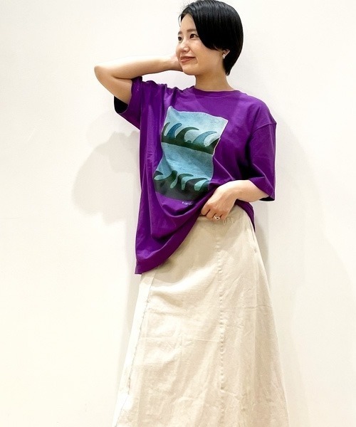 GAP（ギャップ）の「GAP x トーマス・キャンベル グラフィックTシャツ（Tシャツ/カットソー・メンズ・ピンク/ブルー/その他/ブラック系その他/パープル系その他・M/L/XL/XS/S）」の4枚目の写真