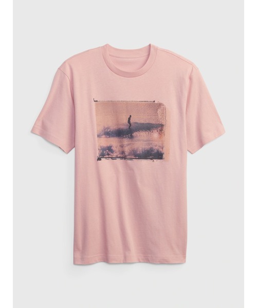 GAP（ギャップ）の「GAP x トーマス・キャンベル グラフィックTシャツ（Tシャツ/カットソー・メンズ・ピンク/ブルー/その他/ブラック系その他/パープル系その他・M/L/XL/XS/S）」の7枚目の写真