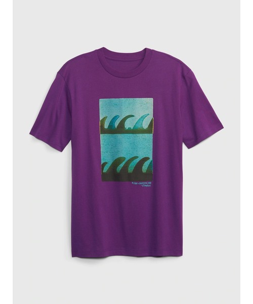 GAP（ギャップ）の「GAP x トーマス・キャンベル グラフィックTシャツ（Tシャツ/カットソー・メンズ・ピンク/ブルー/その他/ブラック系その他/パープル系その他・M/L/XL/XS/S）」の8枚目の写真