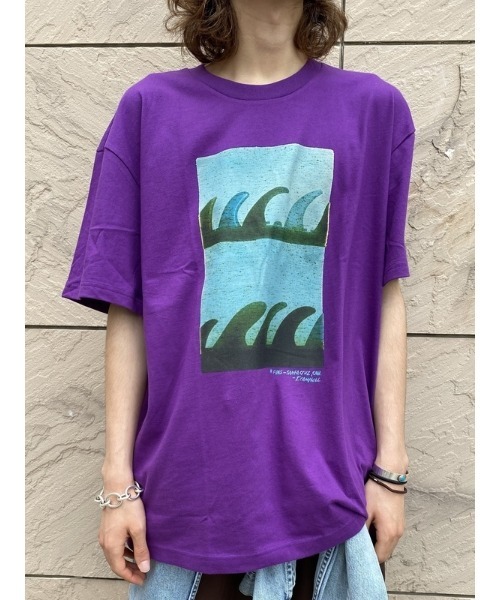 GAP（ギャップ）の「GAP x トーマス・キャンベル グラフィックTシャツ（Tシャツ/カットソー・メンズ・ピンク/ブルー/その他/ブラック系その他/パープル系その他・M/L/XL/XS/S）」の10枚目の写真