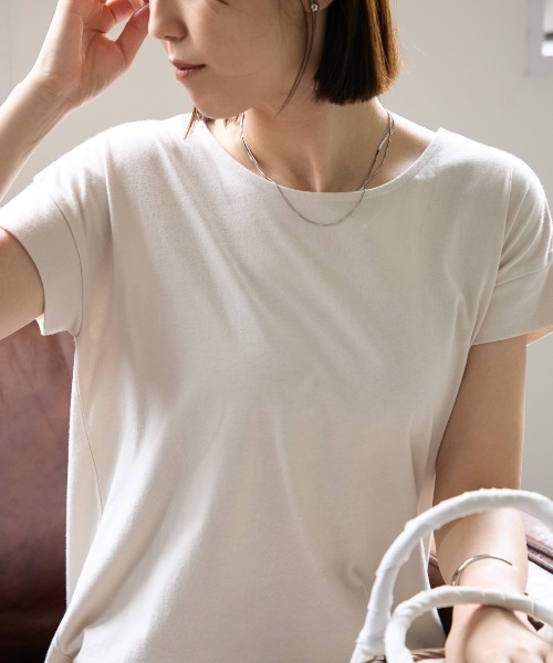 TRIANGLE PALETTE（トライアングルパレット）の「バックオープン カットマキシワンピース（ワンピース・レディース・チャコールグレー/ブラック/アイボリー/ベージュ・FREE）」の5枚目の写真