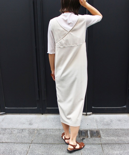 MLI'A（エムリア）の「チュールシアートップス（Tシャツ/カットソー・レディース・オフホワイト/オレンジ/グリーン/ブラック/サックスブルー/グレー・M）」の14枚目の写真