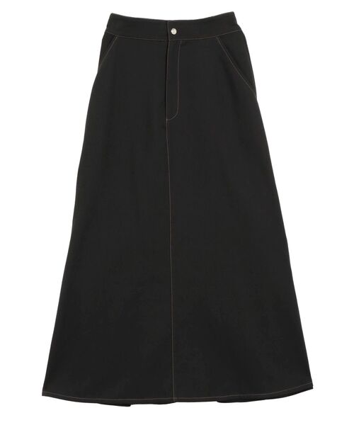 LAGUNAMOON(ラグナムーン)の「バックボリュームフレアースカート(スカート・レディース・ブラック/ベージュ/グリーン・SMALL/MEDIUM)」の15枚目の写真