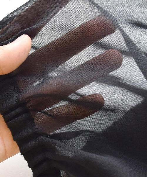 zootie（ズーティー）の「シアーブルゾン［フーディー］（ブルゾン・レディース・ブラック/グレイッシュベージュ・フリー）」の12枚目の写真