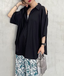 PAGEBOY | ショルダースリットBIGシャツ(シャツ/ブラウス)