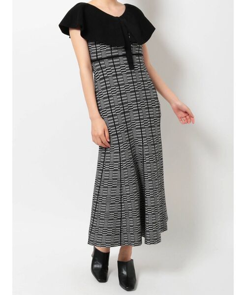 MERCURYDUO(マーキュリーデュオ)の「ビックカラーチェックジャガードニットワンピース(ワンピース・レディース・その他1・SMALL/MEDIUM)」の17枚目の写真