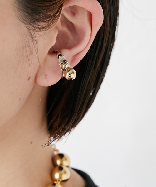 ear PAPILLONNER(イアパピヨネ)の「ニコボールリング(リング・レディース・シルバー/ゴールド・FREE)」の6枚目の写真