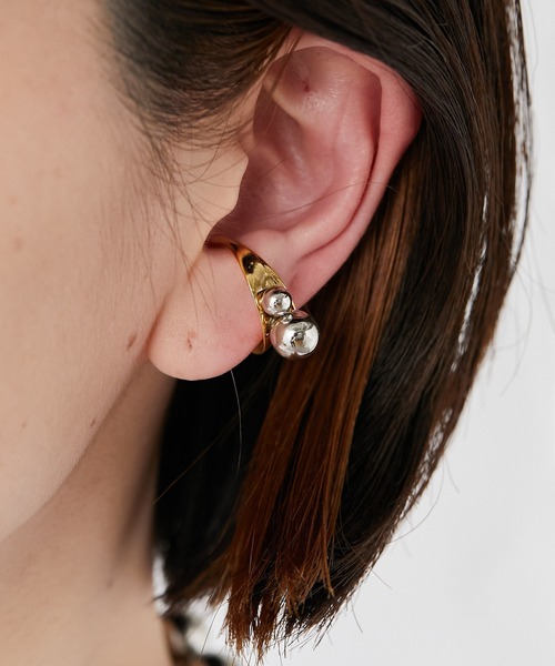 ear PAPILLONNER(イアパピヨネ)の「ニコボールリング(リング・レディース・シルバー/ゴールド・FREE)」の15枚目の写真