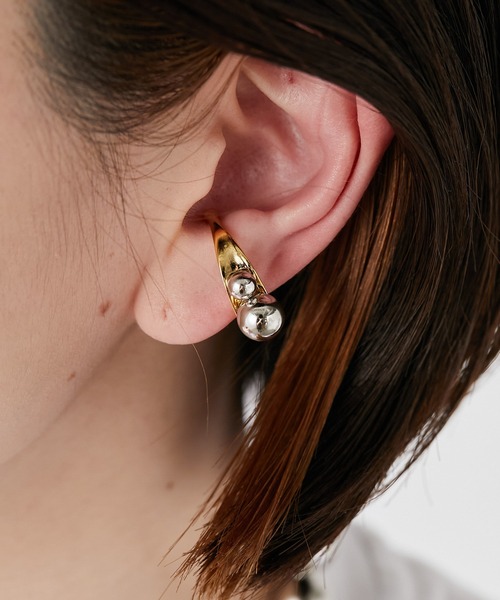 ear PAPILLONNER(イアパピヨネ)の「ニコボールリング(リング・レディース・シルバー/ゴールド・FREE)」の16枚目の写真