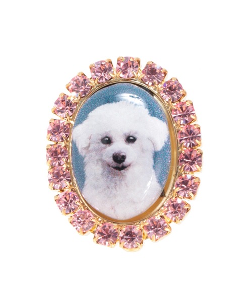PAMEO POSE（パメオポーズ）の「※ドロップ　表示禁止My Love Cameo Brooch（ブローチ/コサージュ・レディース・シルバー/ゴールド・FREE）」の2枚目の写真
