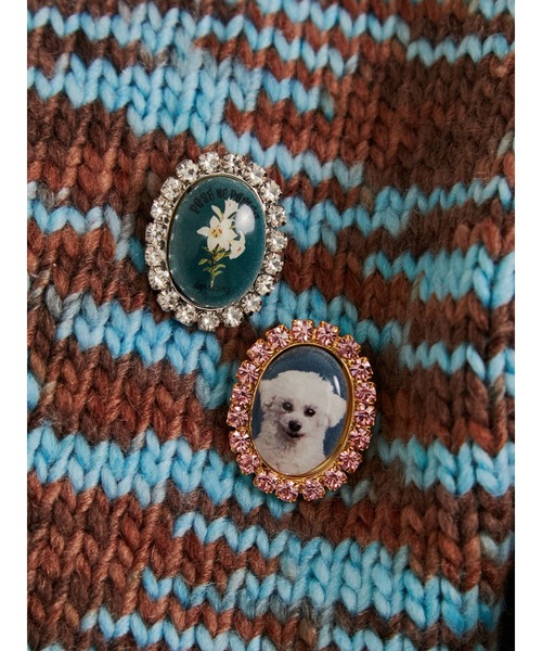 PAMEO POSE（パメオポーズ）の「※ドロップ　表示禁止My Love Cameo Brooch（ブローチ/コサージュ・レディース・シルバー/ゴールド・FREE）」の7枚目の写真