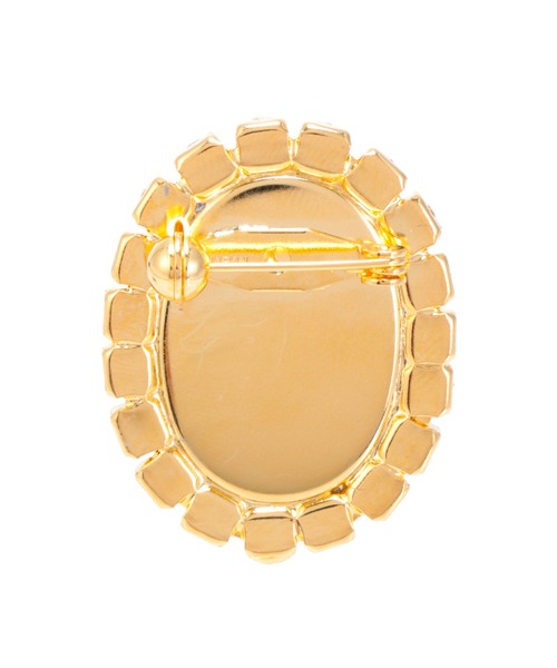 PAMEO POSE（パメオポーズ）の「※ドロップ　表示禁止My Love Cameo Brooch（ブローチ/コサージュ・レディース・シルバー/ゴールド・FREE）」の9枚目の写真