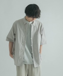 FORK&SPOON ループボタンショートスリーブシャツ