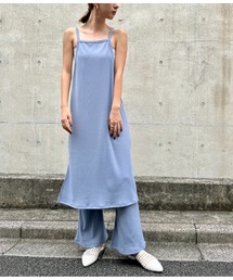 Settimissimo（セッティミッシモ）の「テレコリブパンツセットアップ（ワンピース）」