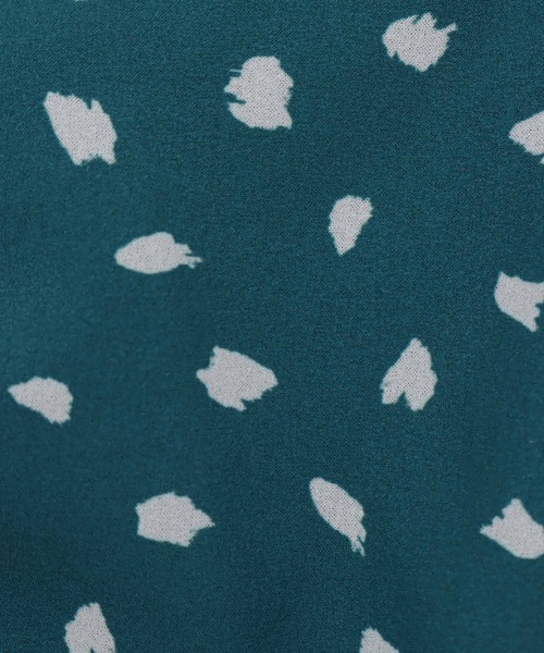 31 Sons de mode（トランテアン　ソン　ドゥ　モード）の「レオパードプリントスカート（スカート・レディース・グリーン/ブラウン/クリーム・36/38）」の16枚目の写真